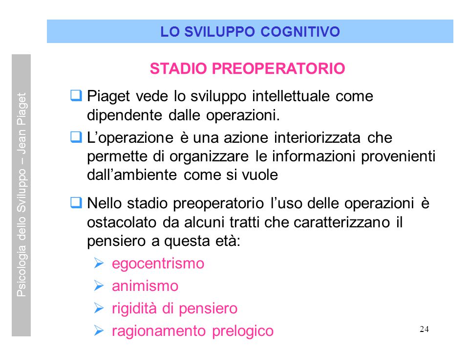 Psicologia dello Sviluppo Jean Piaget ppt video online scaricare